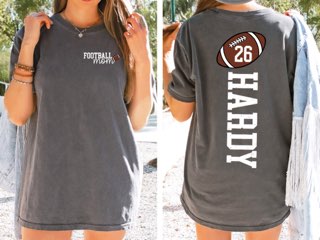 Custom "Football Mom" T-Shirt